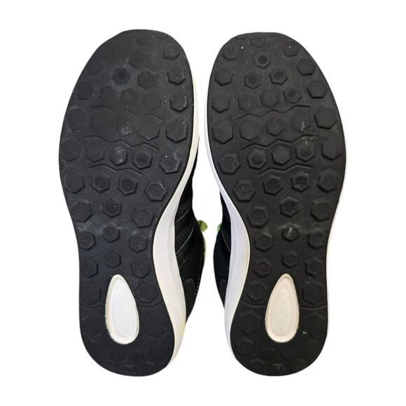 Adidas Big Kids 4Y Neo Cloudfoam Race K Lime Green Sneakers AW4043 - Picture 8 of 16